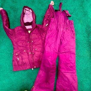 Lands End snow pants and jacket